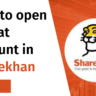 How to open Demat account in Sharekhan